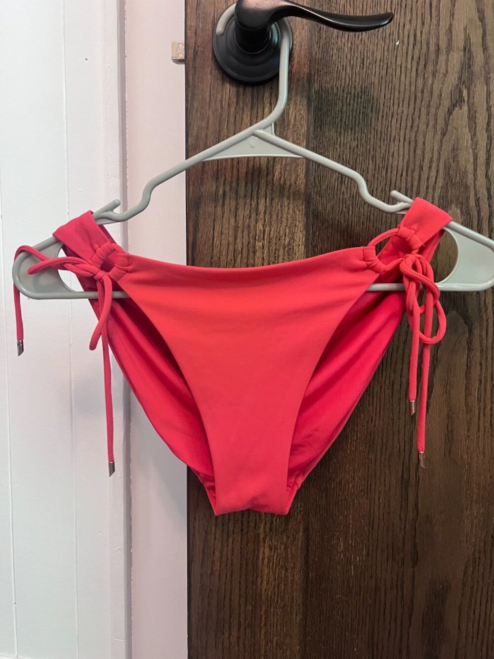 Robin Piccone Red Two-Piece String Bikini - Picture 3 of 5